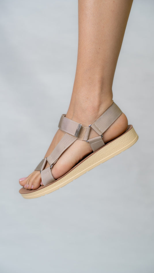 Sandales croisées Femme