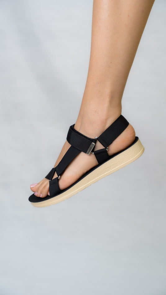 Sandales croisées Femme