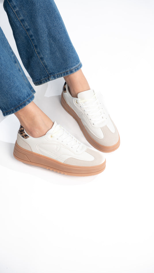 Basket Leopard femme - Manuella