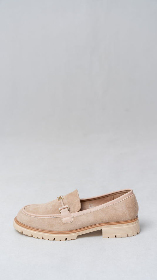 Mocassin avec boucles