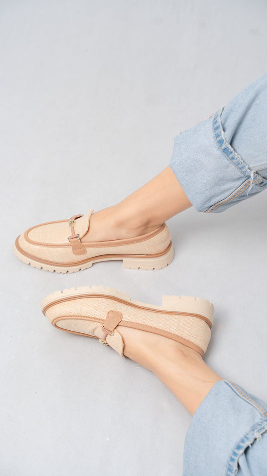 Mocassin avec boucles