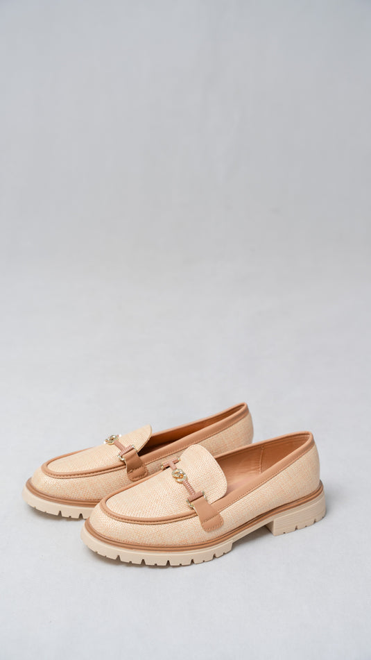 Mocassin avec boucles