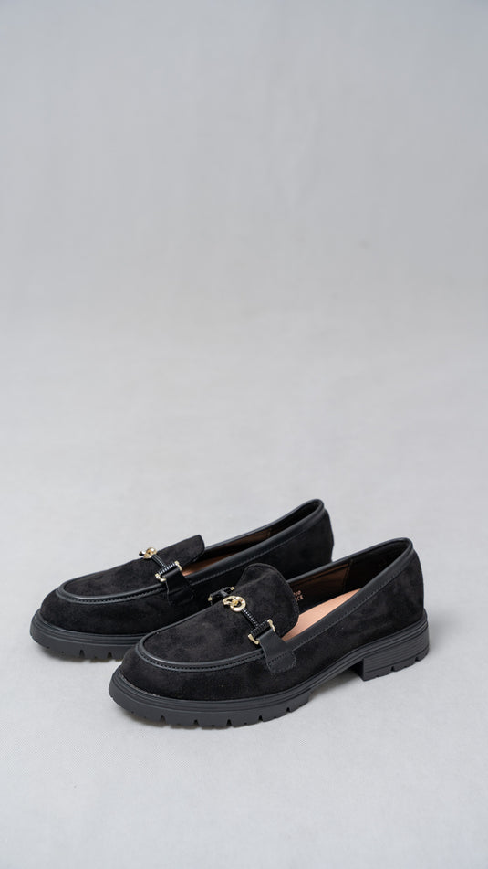 Mocassin avec boucles