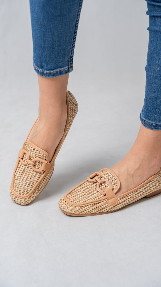 Mocassin avec boucles