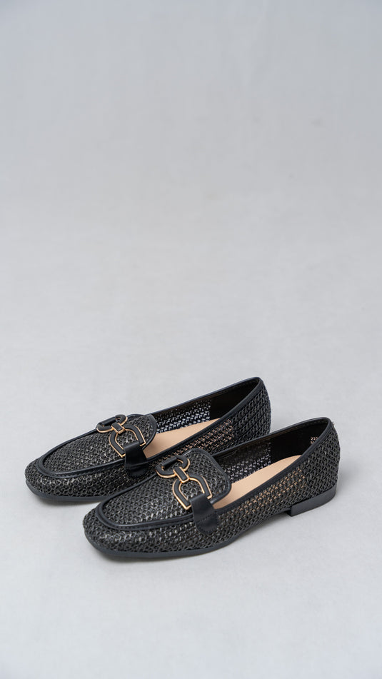 Mocassin avec boucles