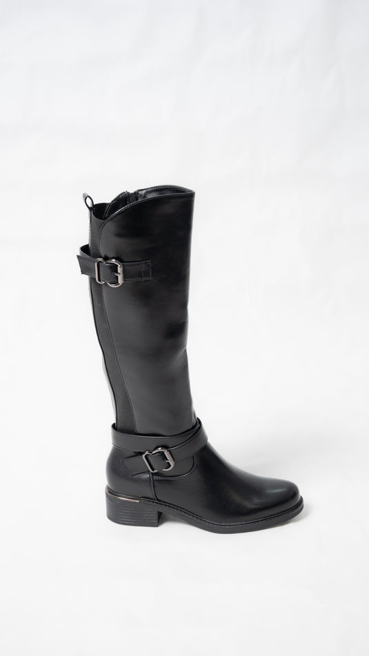 Botte femme avec ceinture