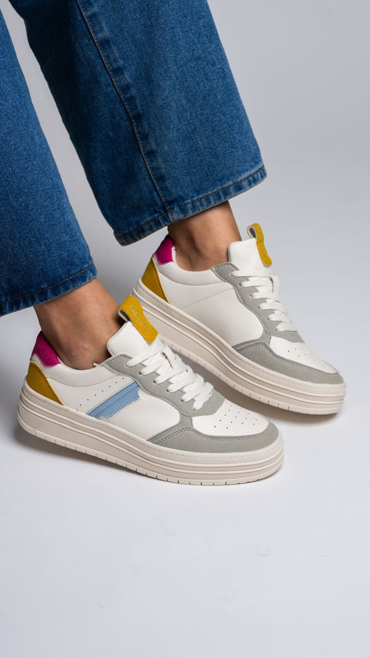 Basket à plateforme femme