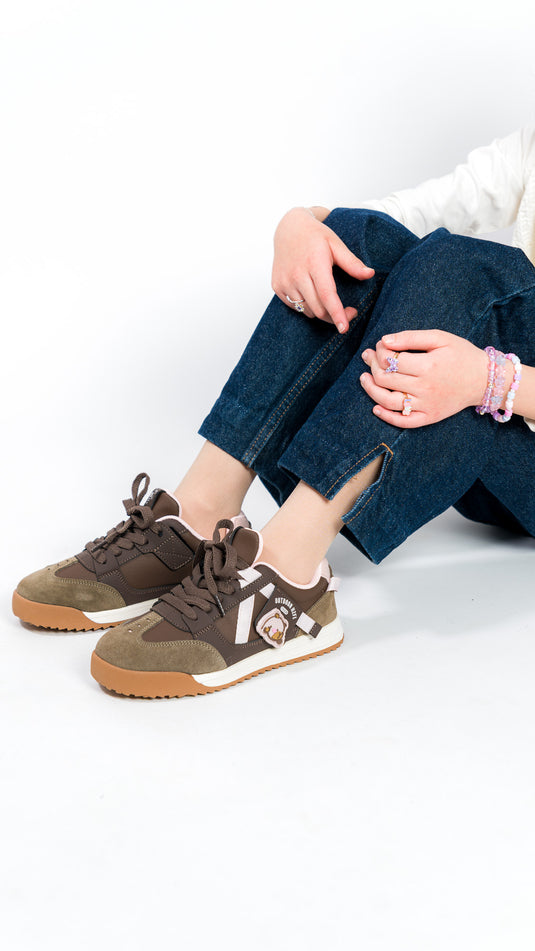 Basket à lacets enfant - Manuella