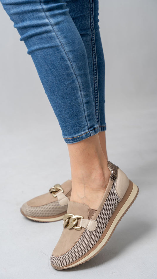 Mocassins compensés