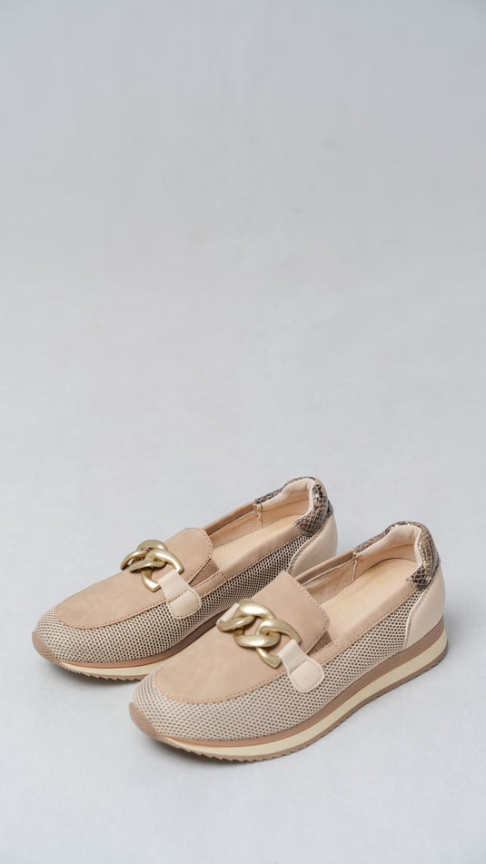 Mocassins compensés