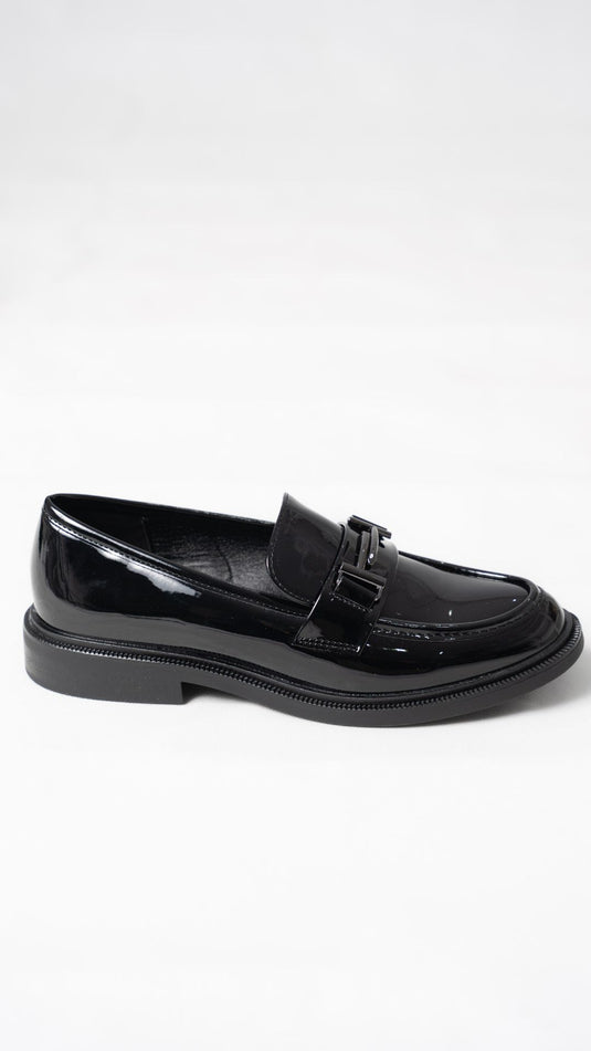 Mocassin femmes avec boucles