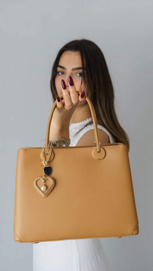 Sac avec détail cœur
