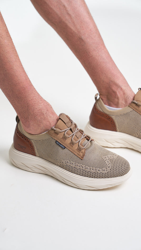 Chaussures Baskets pour Homme-  Semelle Blanche Confortable style Richelieu