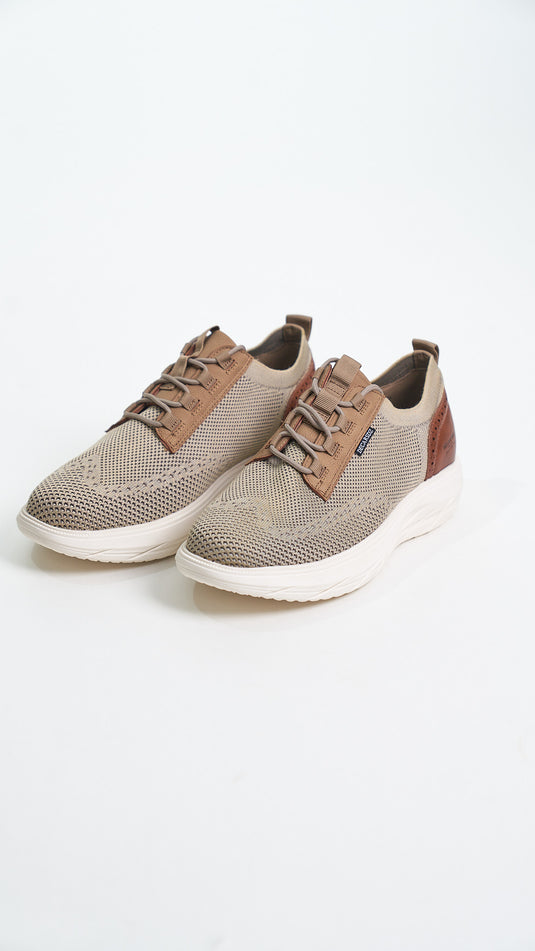Chaussures Baskets pour Homme-  Semelle Blanche Confortable style Richelieu